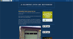 Desktop Screenshot of aglimpseintomyreveries.com
